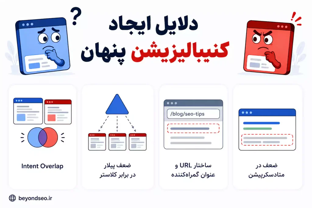 کنیبالیزیشن پنهان - فراتر از سئو
